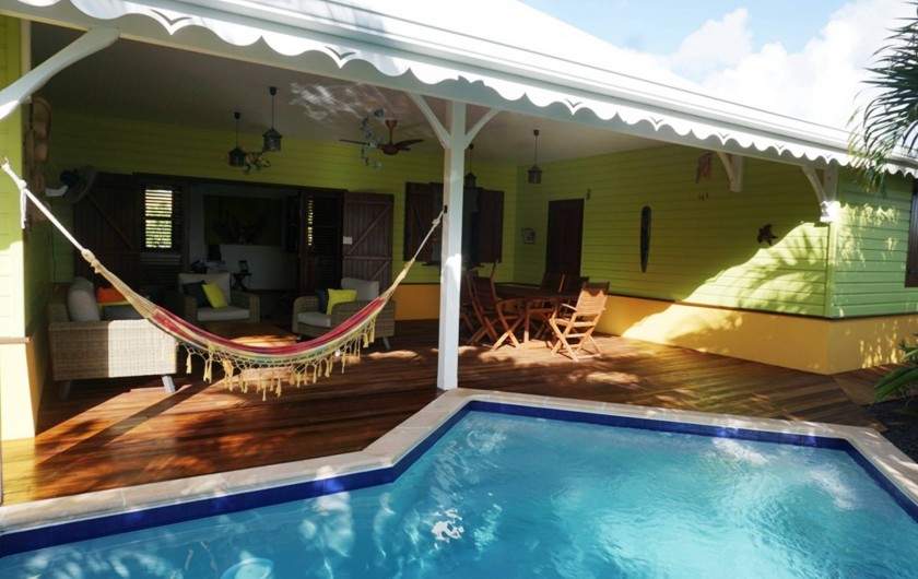 Location de vacances - Villa à Sainte-Luce - terrasse