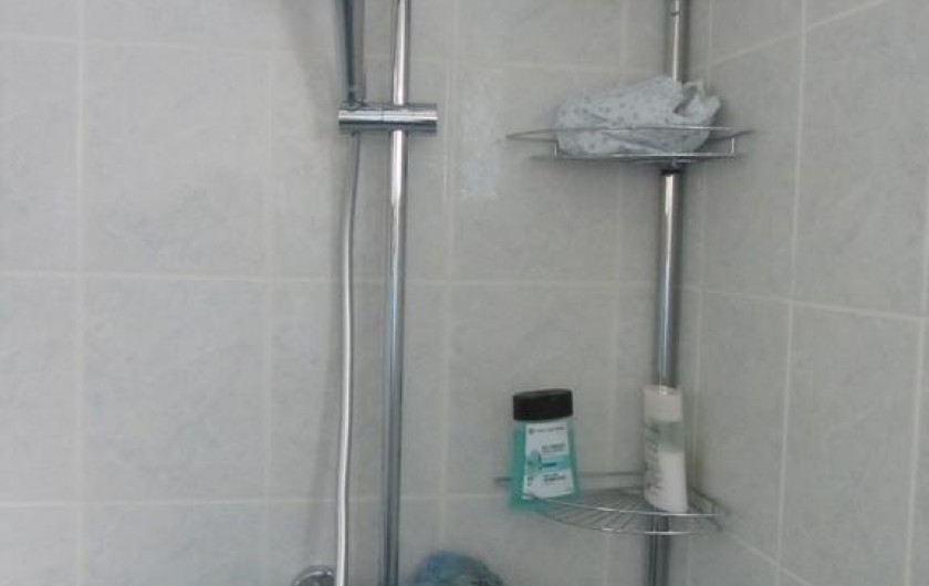 Location de vacances - Appartement à Faverges - intérieur de la douche