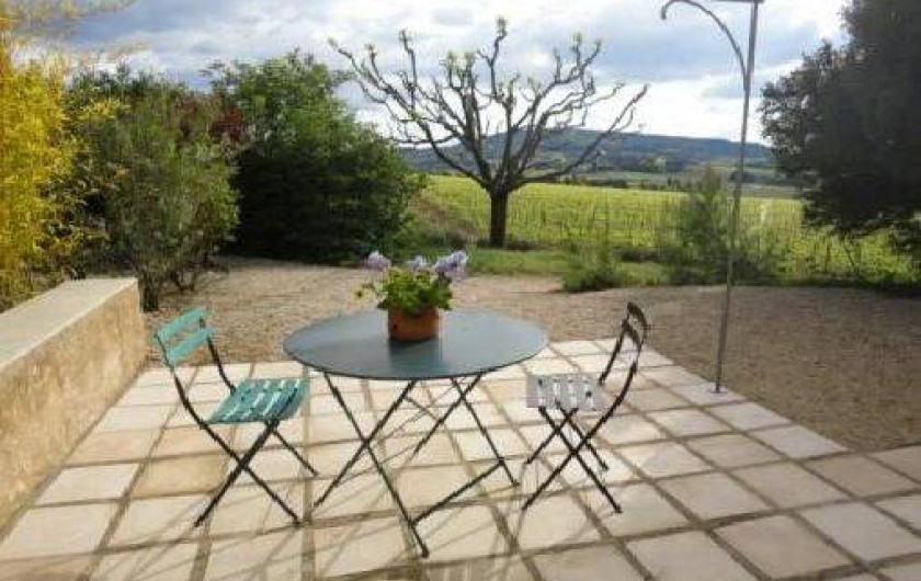 Location de vacances - Maison - Villa à Villedieu - Terrasse extérieure