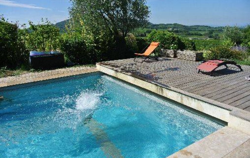 Location de vacances - Maison - Villa à Villedieu - Piscine