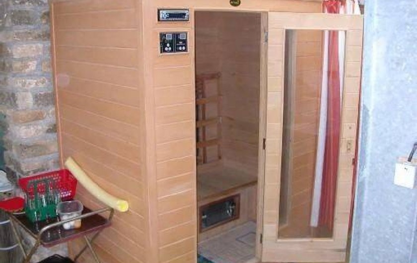 Location de vacances - Gîte à Fossé - Cabine infra rouge