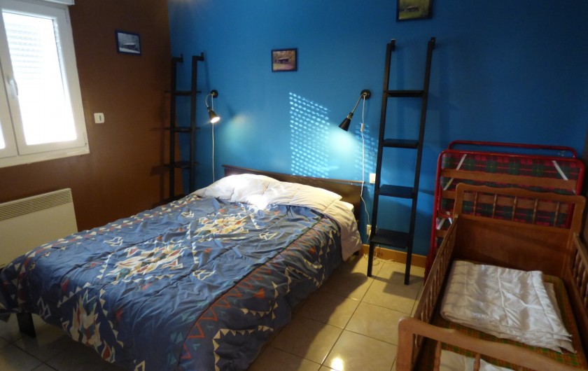 Location de vacances - Gîte à Fossé - Chambre turquoise