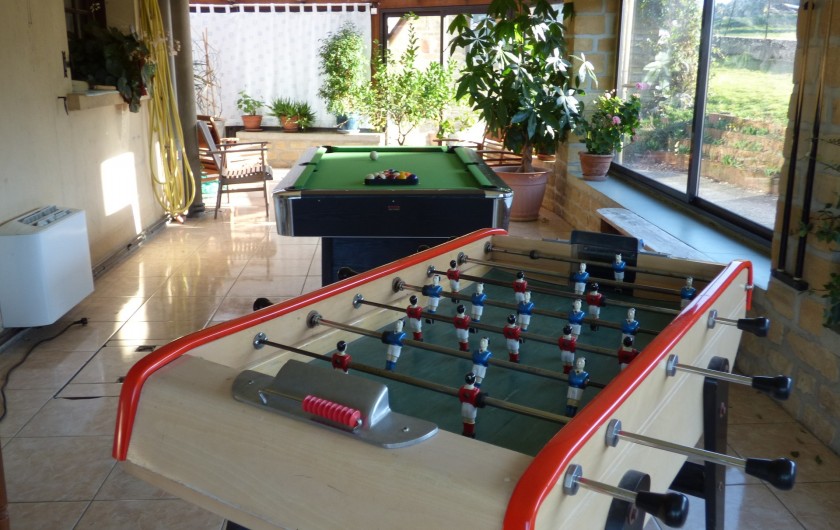 Location de vacances - Gîte à Fossé - baby-foot