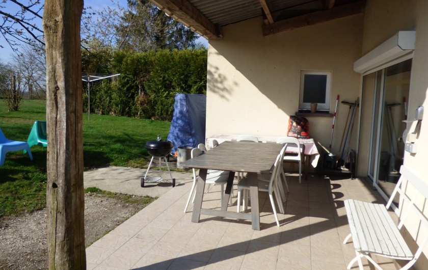 Location de vacances - Gîte à Fossé - terrasse