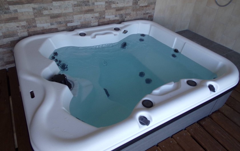 Location de vacances - Chalet à Saint-André-d'Embrun - Espace détente / spa