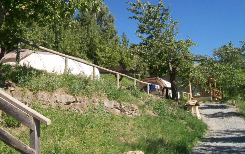 Location de vacances - Chalet à Saint-André-d'Embrun - Accès