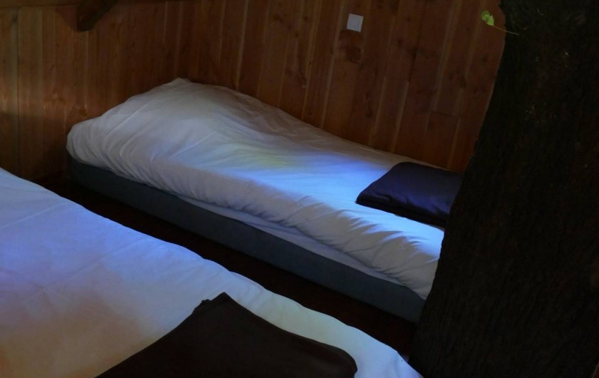 Location de vacances - Chambre d'hôtes à Saint-Martial-Entraygues - 2ème chambre de la cabane "Des Chesnaies"