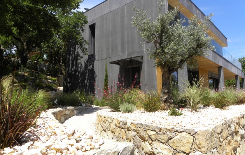 Location de vacances - Villa à Callian - Entrée maison