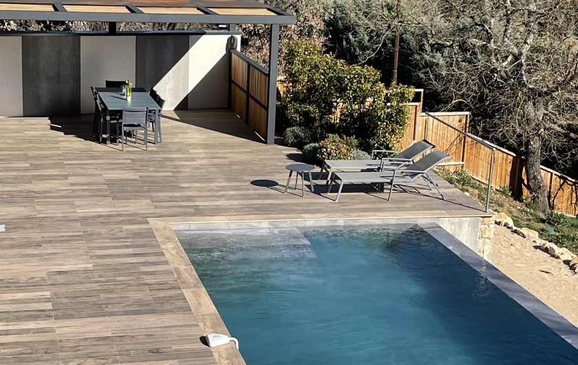 Location de vacances - Villa à Callian - Auvent