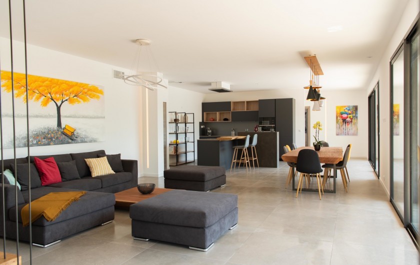 Location de vacances - Villa à Callian - Pièce à vivre