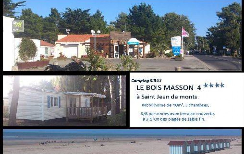 Location de vacances - Camping à Saint-Jean-de-Monts