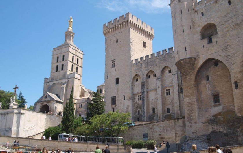 Location de vacances - Mas à Monteux - Avignon, le Palais des papes, à 15mn