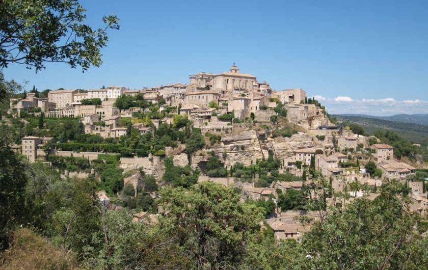 Location de vacances - Mas à Monteux - Le village de Gordes, parmi les plus beaux villages de France