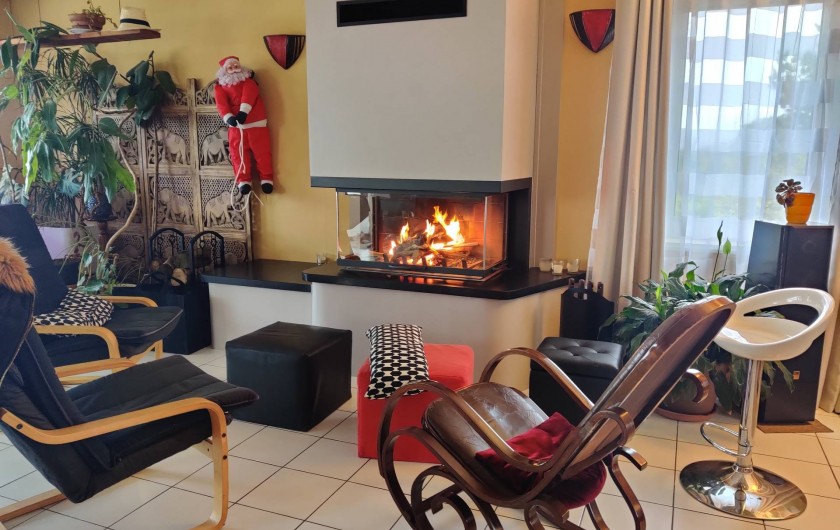 Location de vacances - Villa à Barneville-Carteret - Cheminée