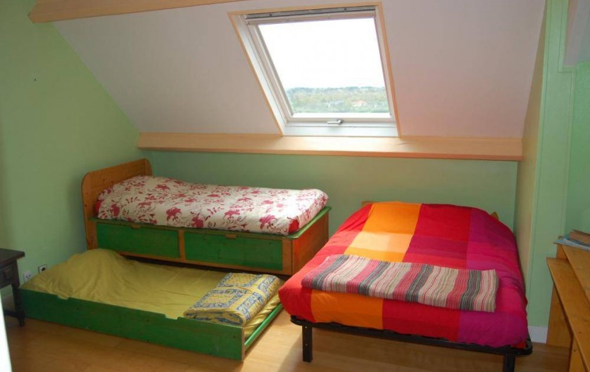 Location de vacances - Villa à Barneville-Carteret - Chambre verte