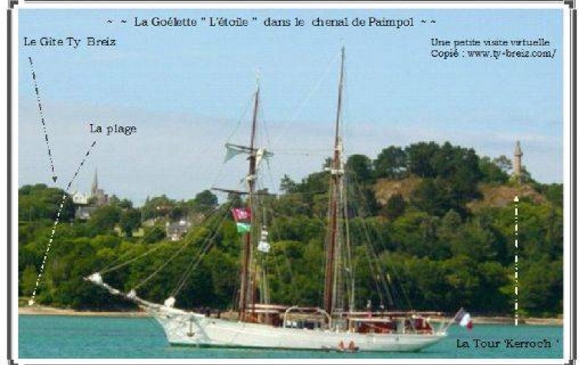 Location de vacances - Gîte à Paimpol