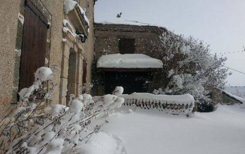 Location de vacances - Gîte à La Panouse - Sous la neige GG