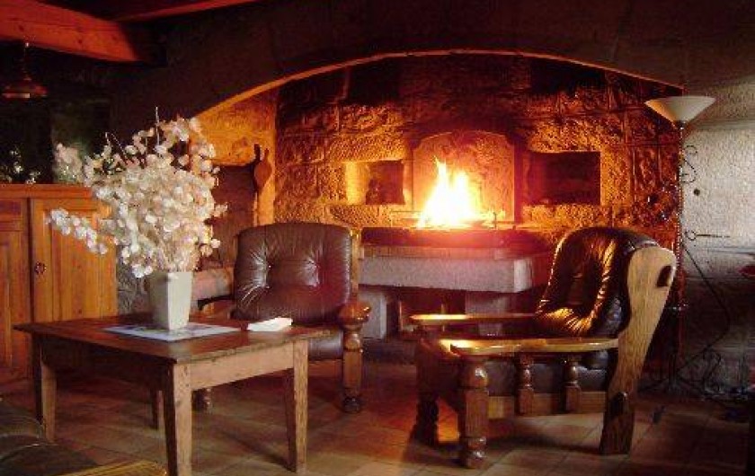 Location de vacances - Gîte à La Panouse - Soirée au coin du feu GG