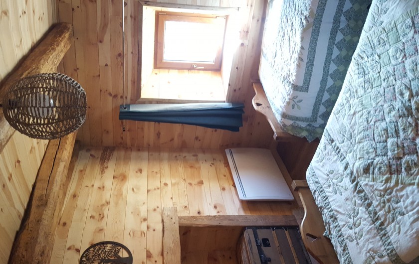 Location de vacances - Gîte à La Panouse - Chambre lits jumeaux 90 PG