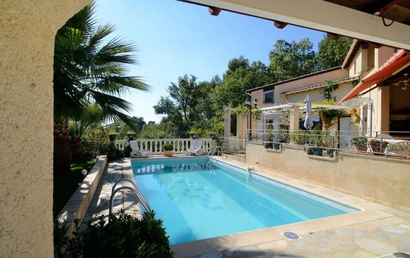 Location de vacances - Villa à La Bastide-des-Jourdans