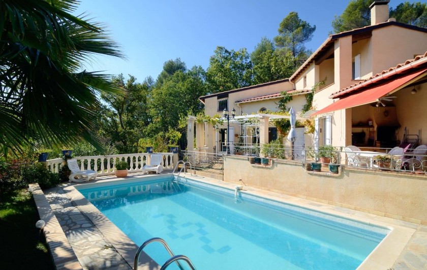 Location de vacances - Villa à La Bastide-des-Jourdans