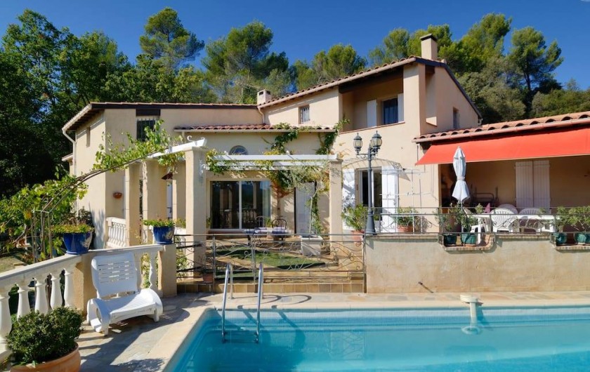 Location de vacances - Villa à La Bastide-des-Jourdans