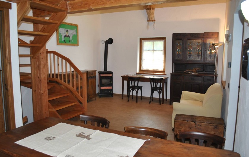 Location de vacances - Chalet à Courmayeur - Salle de séjour