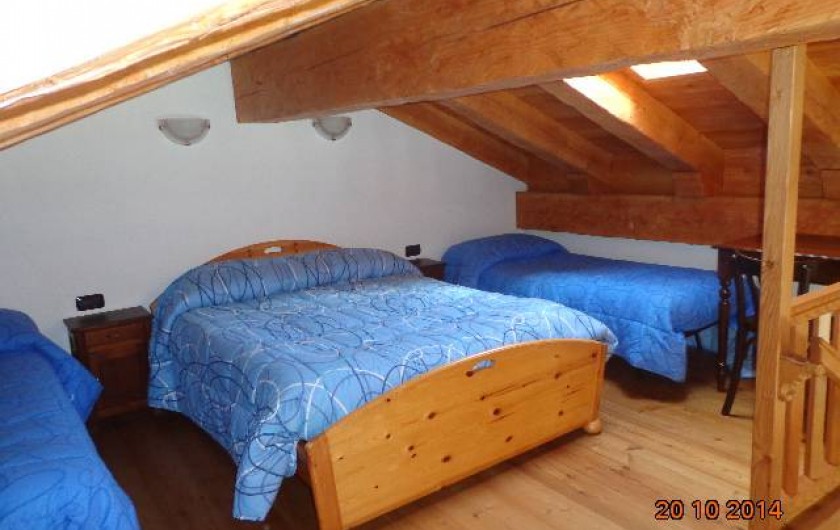 Location de vacances - Chalet à Courmayeur - la Chambre principalle