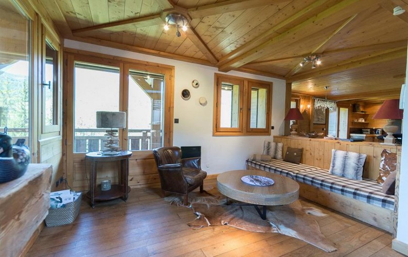Location de vacances - Chalet à Megève - salon