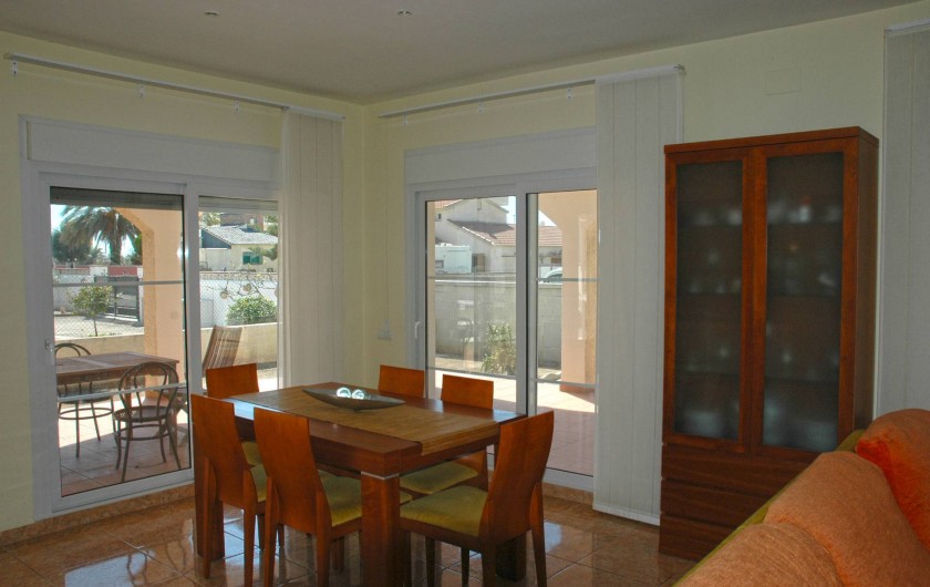 Location de vacances - Chalet à Amposta - salle à  manger