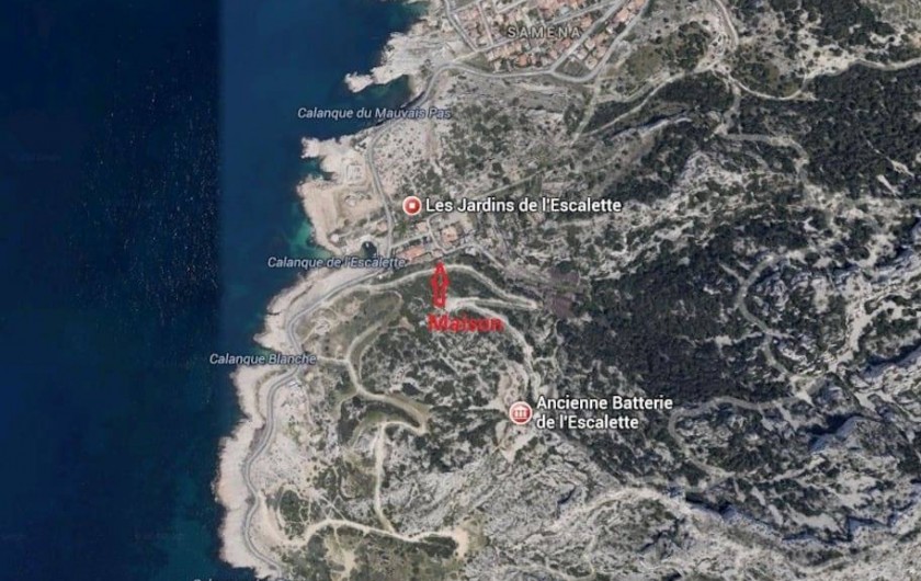 Location de vacances - Maison - Villa à Marseille