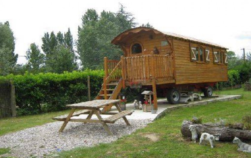 Location de vacances - Roulotte à Guemps