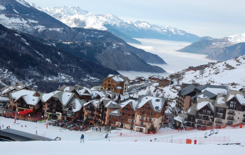 Location de vacances - Appartement à Valmeinier 1800