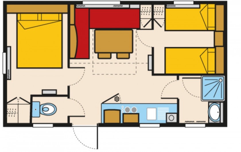 Location de vacances - Bungalow - Mobilhome à Ocana