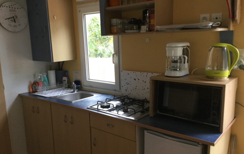 Location de vacances - Bungalow - Mobilhome à Ocana - Coin cuisine