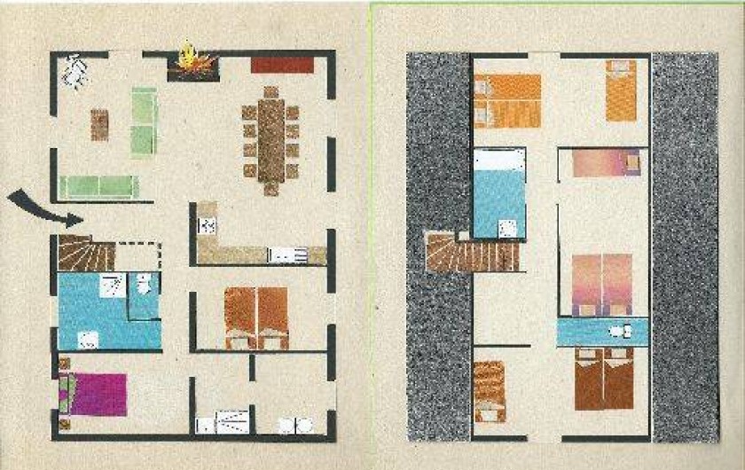 Location de vacances - Gîte à Tingry