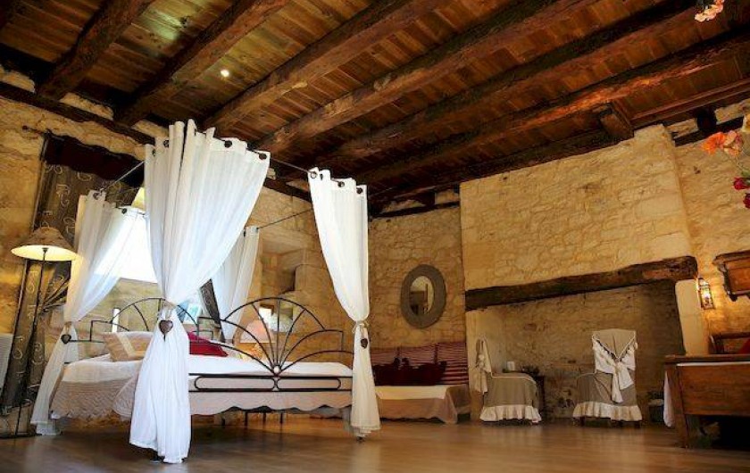 Location de vacances - Chambre d'hôtes à Valojoulx - chambre LES MELILOTS