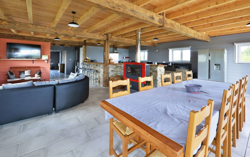 Location de vacances - Gîte à La Salvetat-Peyralès - Gîte 2 - Coin repas