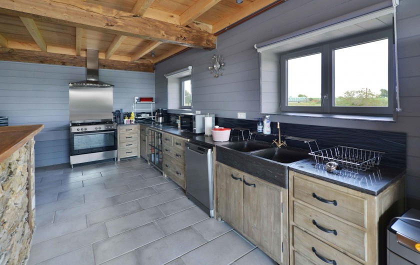 Location de vacances - Gîte à La Salvetat-Peyralès - Gîte 2 - Cuisine équipée