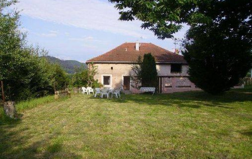 Location de vacances - Gîte à Brouvelieures - Côté Jardin