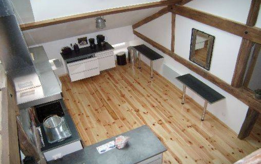 Location de vacances - Gîte à Brouvelieures - Cuisine partie GRENIER