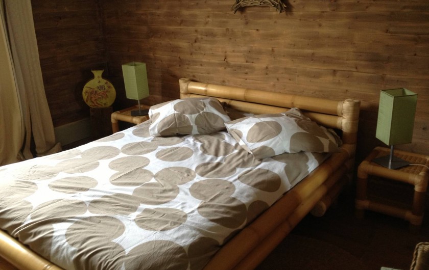 Location de vacances - Gîte à Brouvelieures - Chambre Bambou partie MAISON