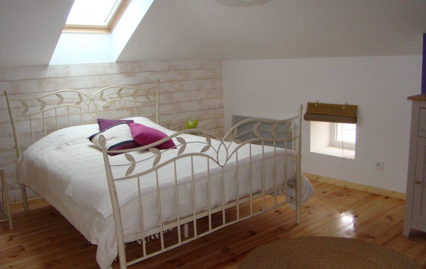 Location de vacances - Gîte à Brouvelieures - Chambre Buccolique partie GRENIER