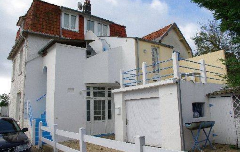 Location de vacances - Maison - Villa à Fort-Mahon-Plage - Vue Arrière au 1 R Franc