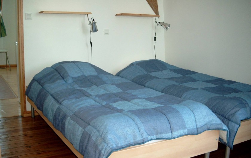 Location de vacances - Maison - Villa à Fort-Mahon-Plage - Appart n°5 ou n°6 Chambre avec 2 lits 1 personne