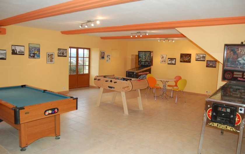 Location de vacances - Gîte à Saint-Médard-d'Excideuil - Salle de Jeux