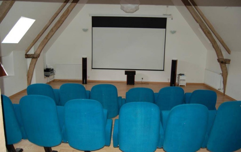 Location de vacances - Gîte à Saint-Médard-d'Excideuil - Salle de cinéma