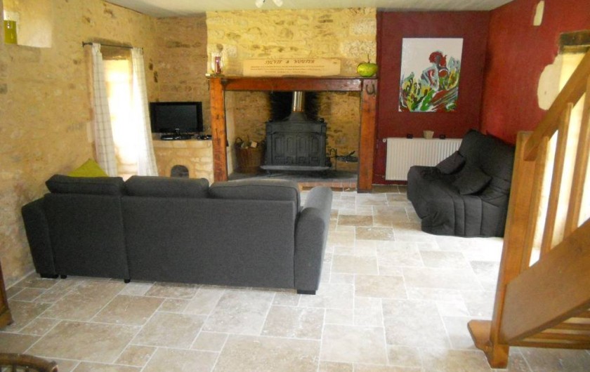 Location de vacances - Gîte à Sergeac - Salon