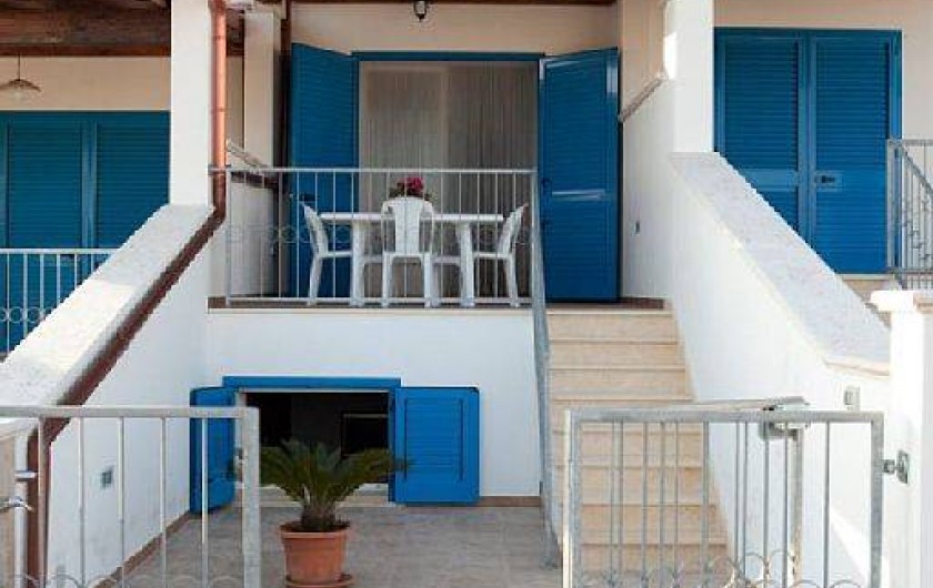 Location de vacances - Appartement à Torre Pali - Entrée terrassse 1