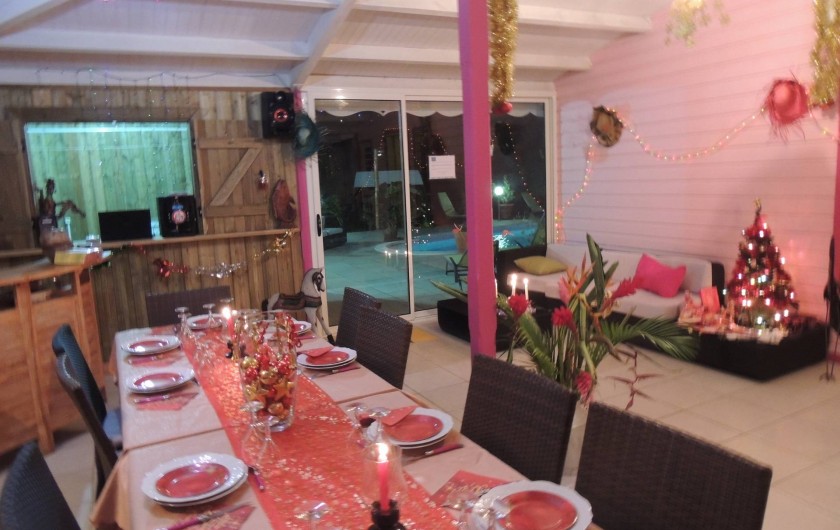 Location de vacances - Gîte à Le Moule - Accueil dédié à tous les vacanciers - pot d'accueil et repas !